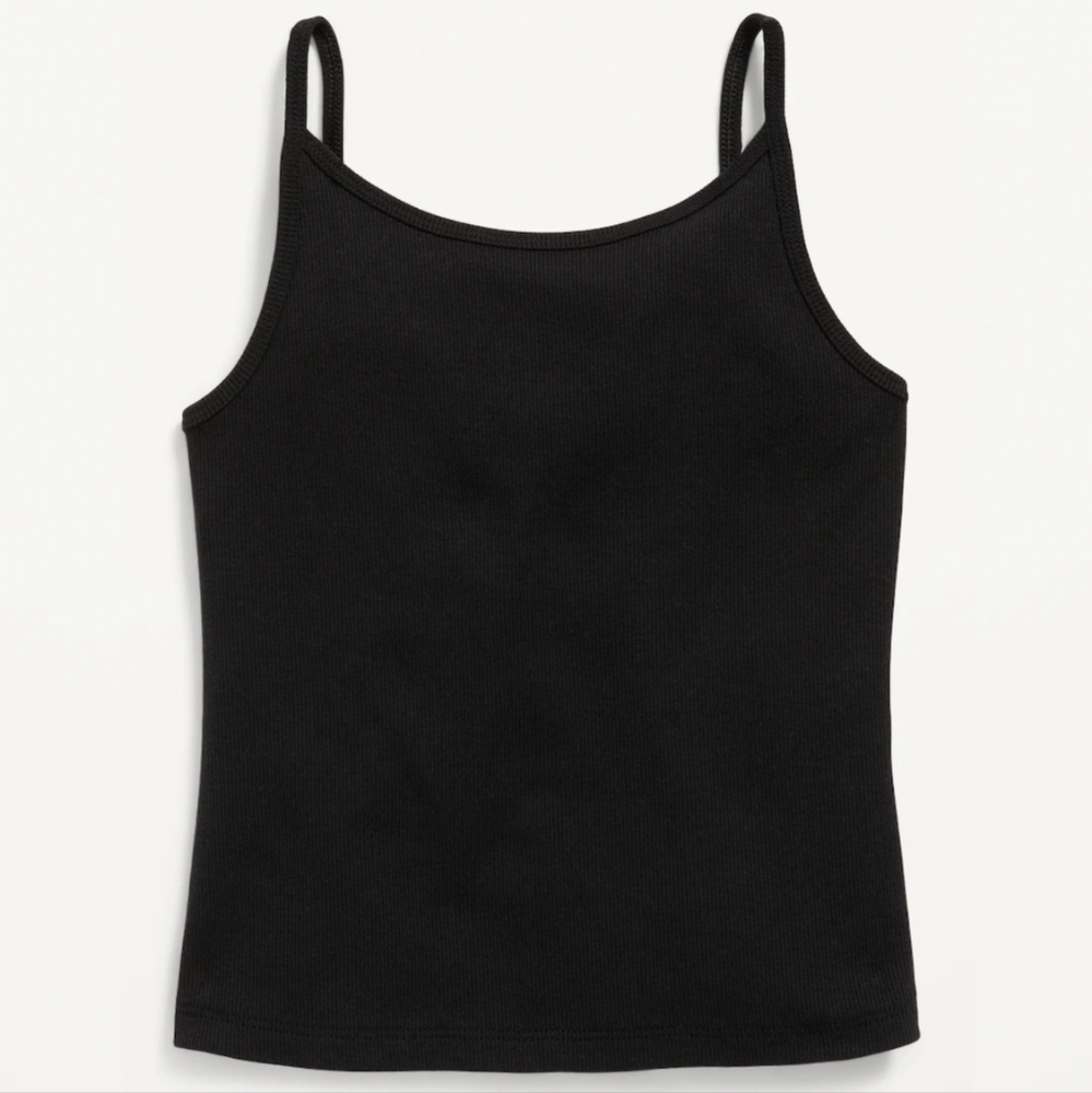 Old Navy Girls Stretch Cami in Black, Size XL (14-16)